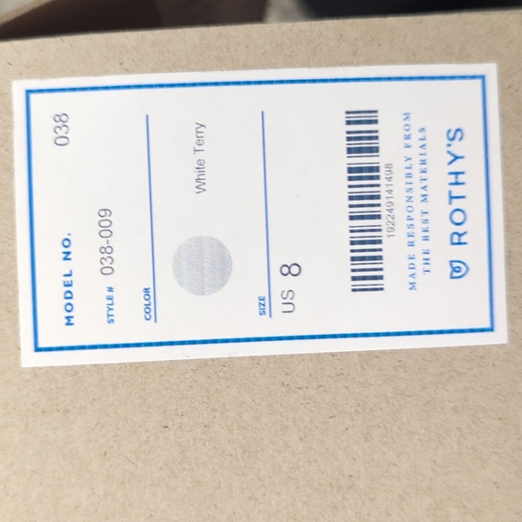 BNIB 8 Rothy's lace ups - Picture 3 of 3